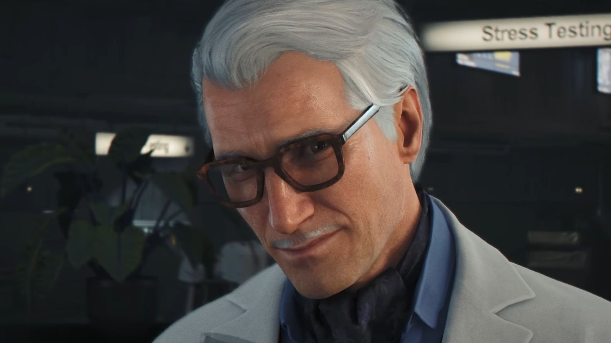 007 First Light's Q říká, že naučit Bonda vázat motýlka byl pro postavy „velmi malý zvláštní vztahový moment“