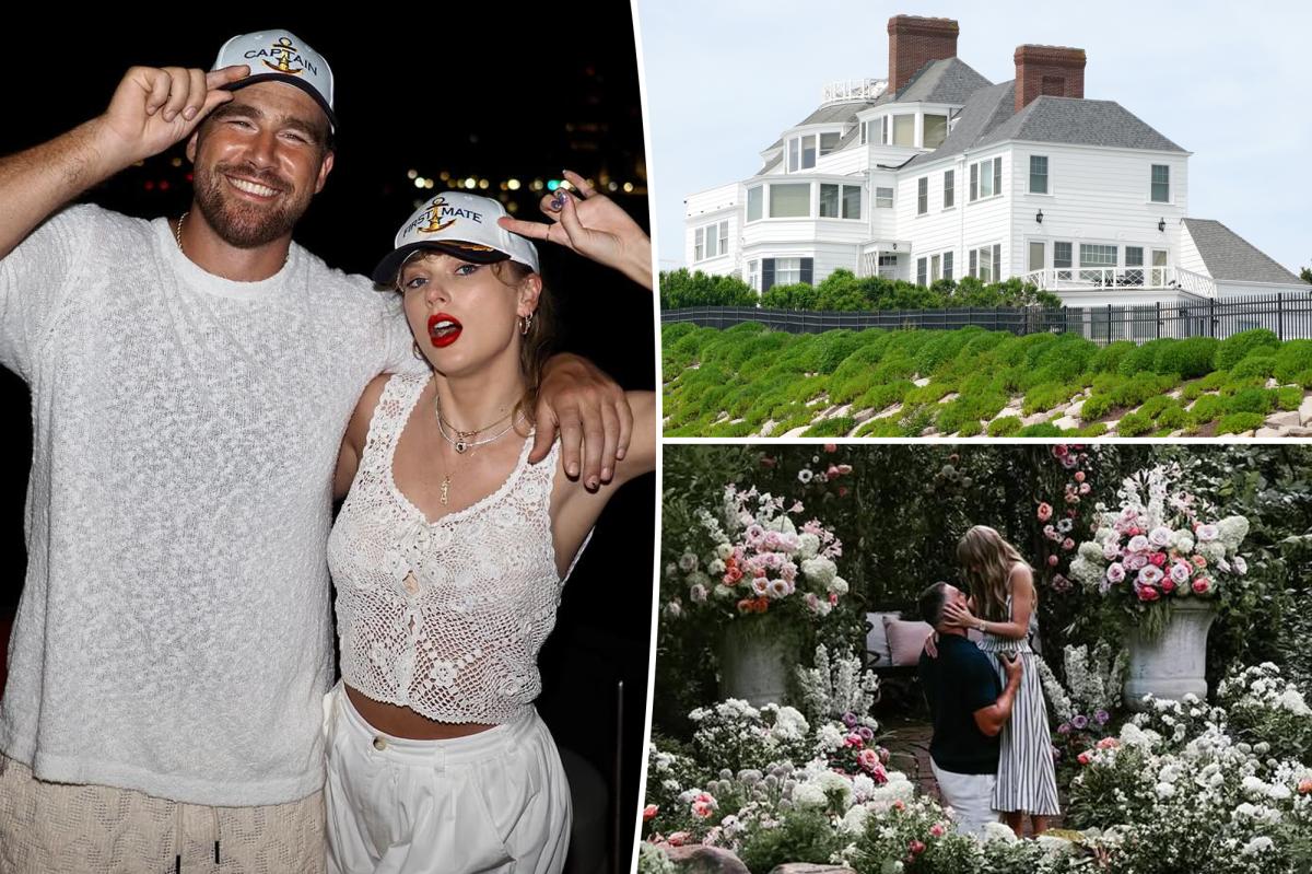 Černé SUV viděno opouštět dům Taylor Swift's Rhode Island uprostřed potenciálního rozruchu se svobodou