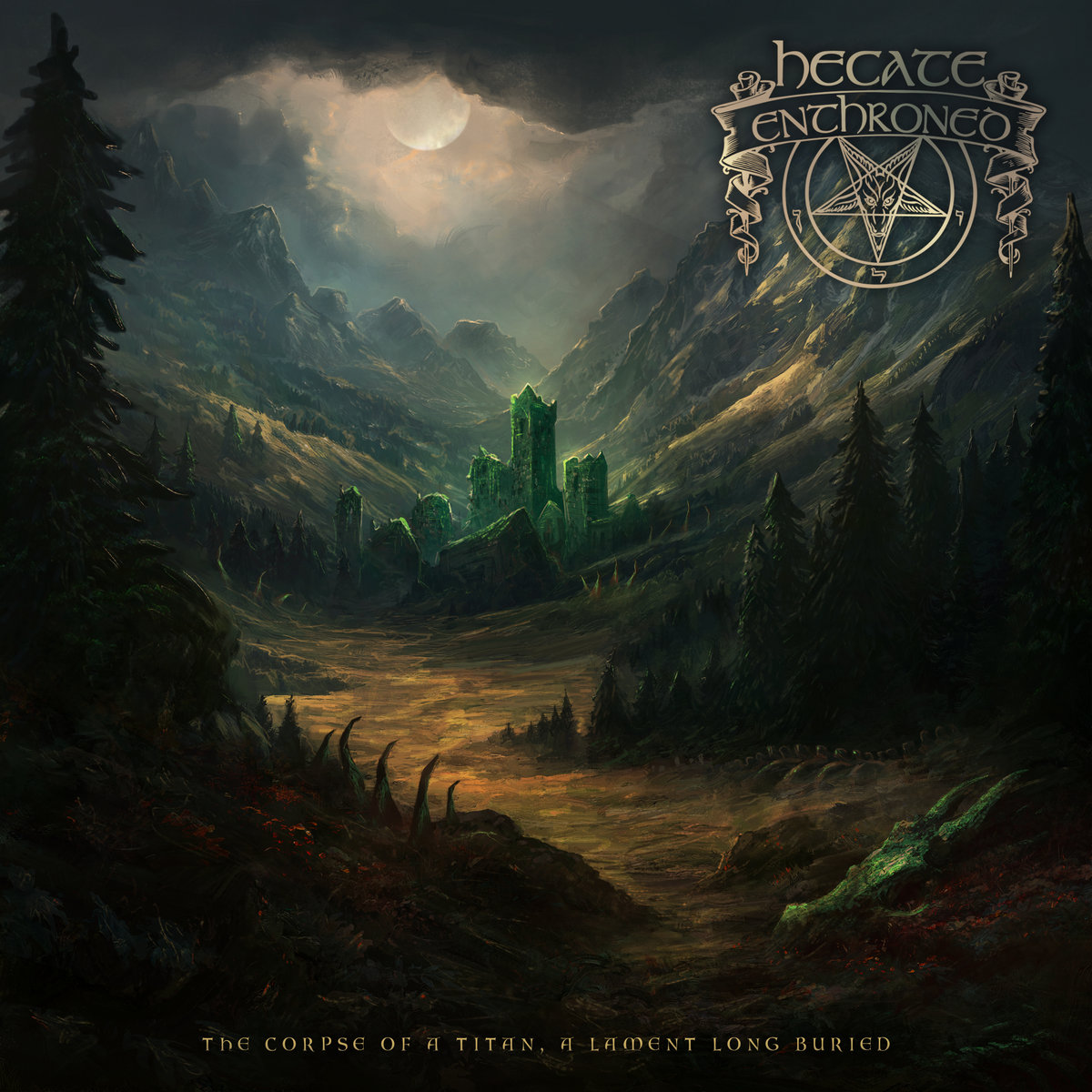 Hecate Enthroned - Mrtvola titána, nářek dlouho pohřbený recenze