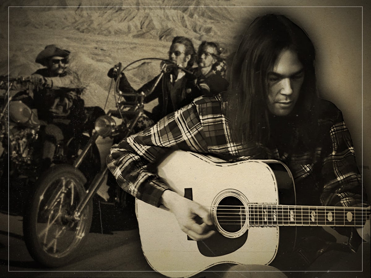 Jak „Easy Rider“ inspirovalo nejvíce přehlížené album Neila Younga z roku 1970
