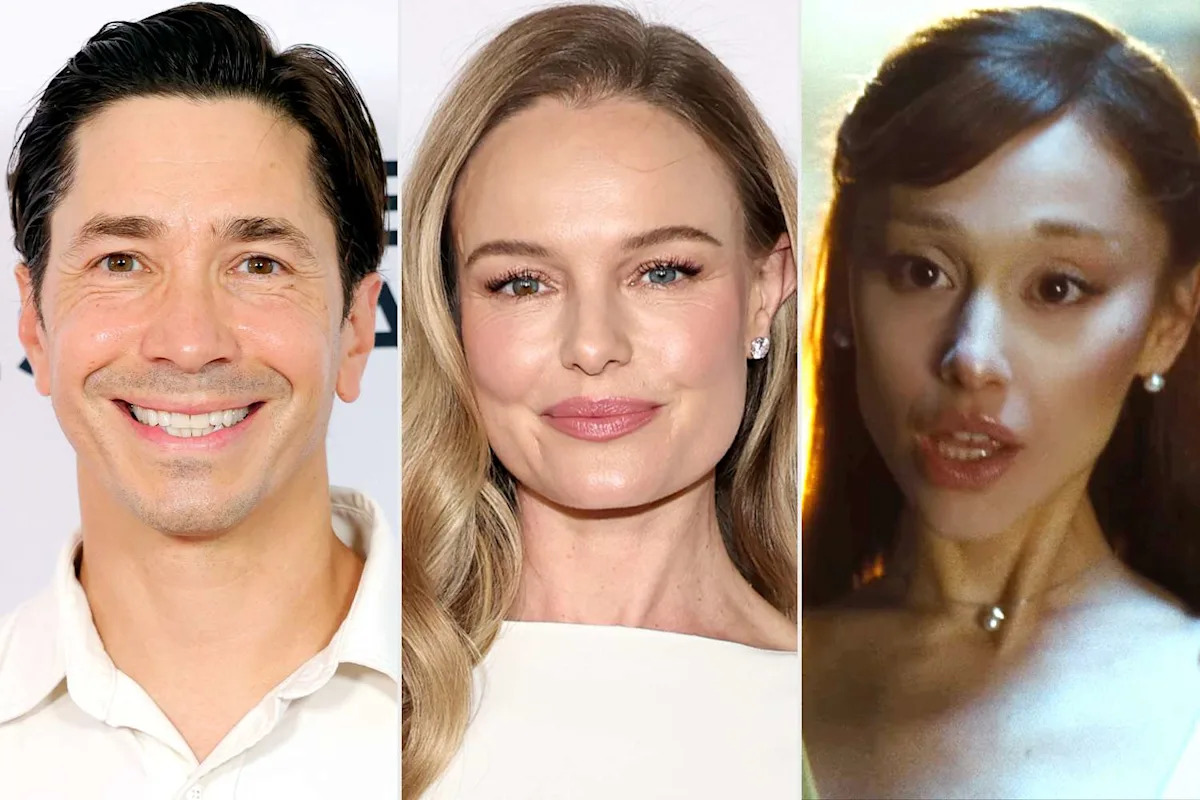 Justin Long odhaluje reakci manželky Kate Bosworthové na něj Hraje v nejnovějším hudebním videu Ariany Grande (exkluzivní)