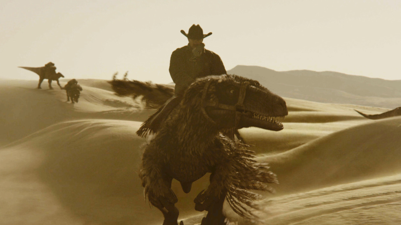 Příští film režiséra Primitive War zavede dinosaury na Divoký západ