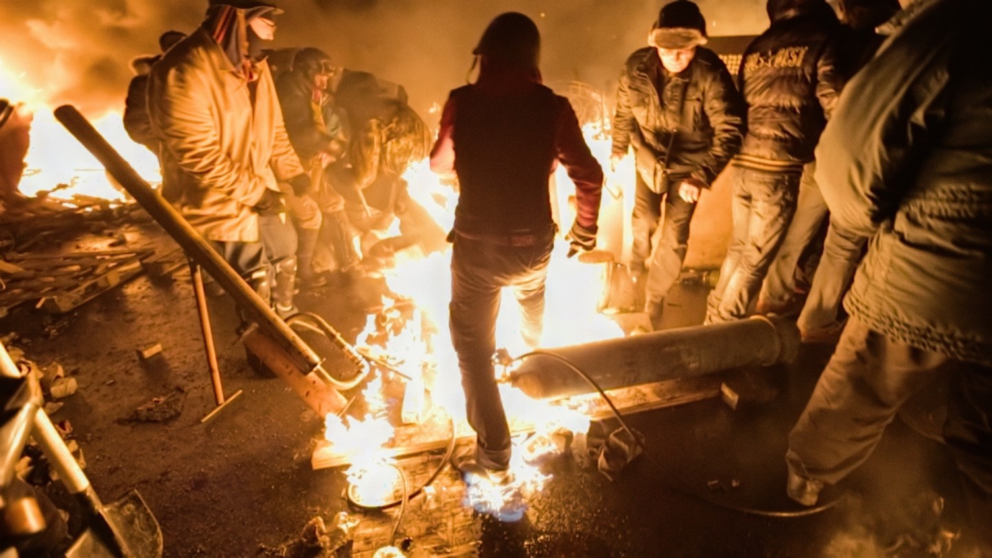 Upoutávka na ukrajinský dokument 'Time Machine Maidan': Sheffield DocFest 2026