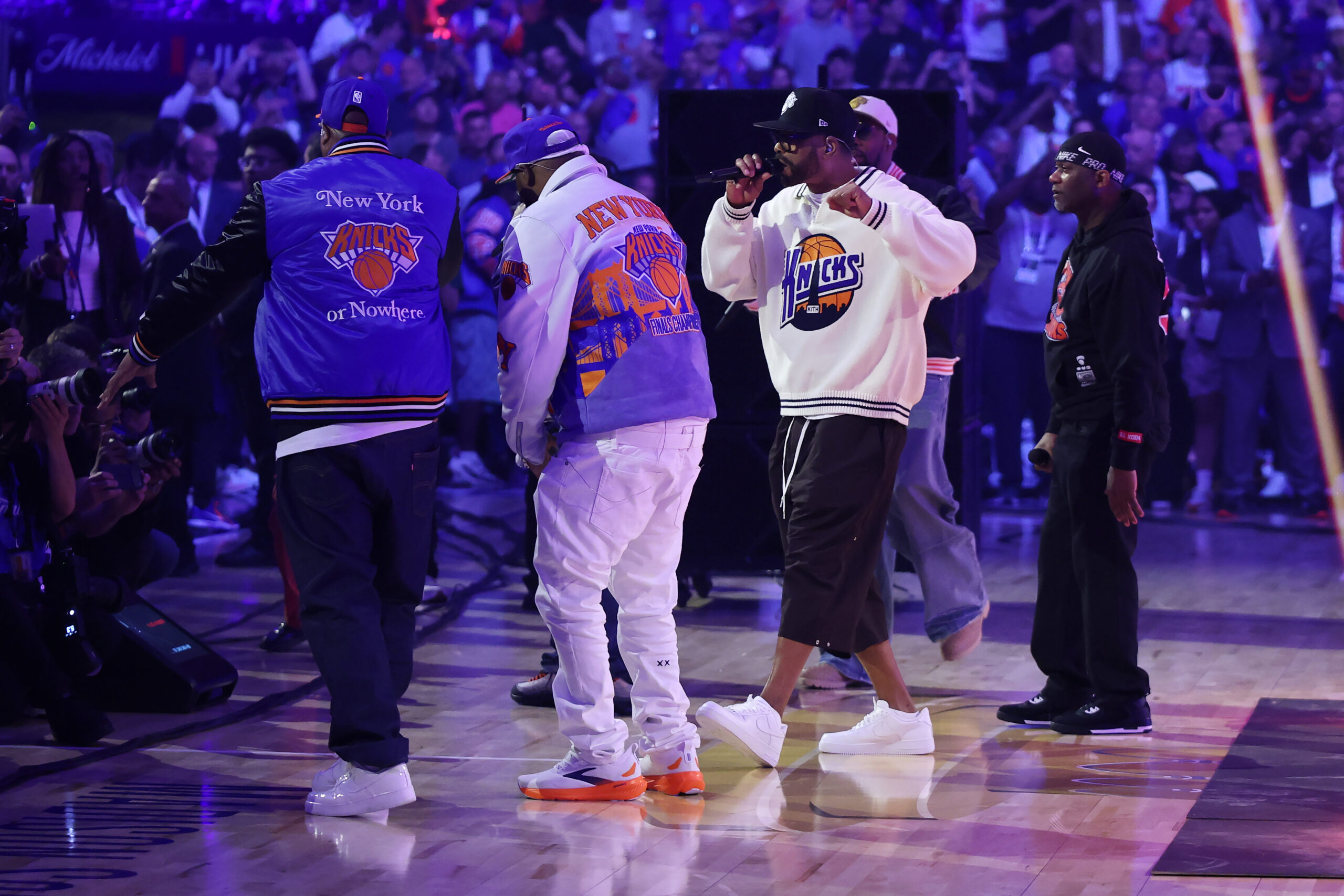 Wu-Tang Clan hrál finále NBA v poločase na MSG