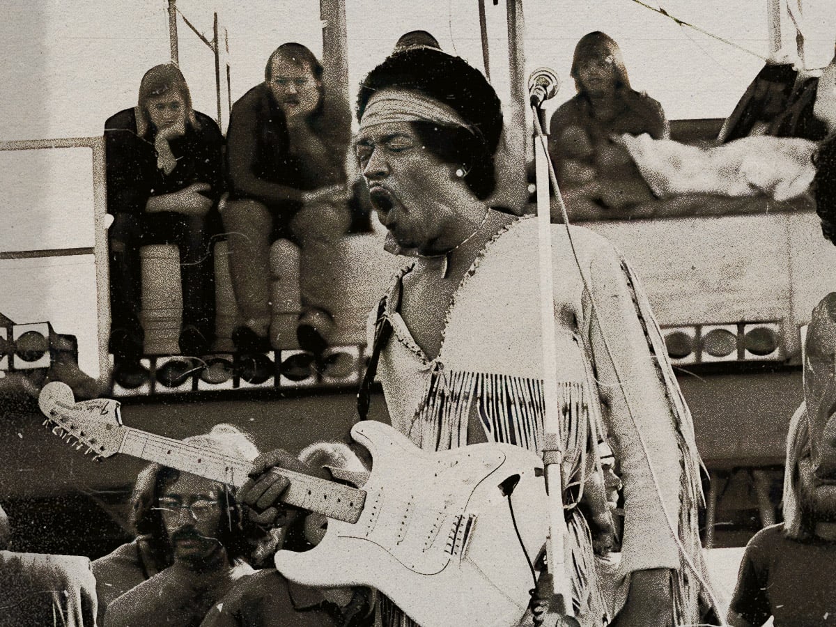 Zapomenutý kytarista, který hrál Woodstock 1969 s Jimi Hendrixem