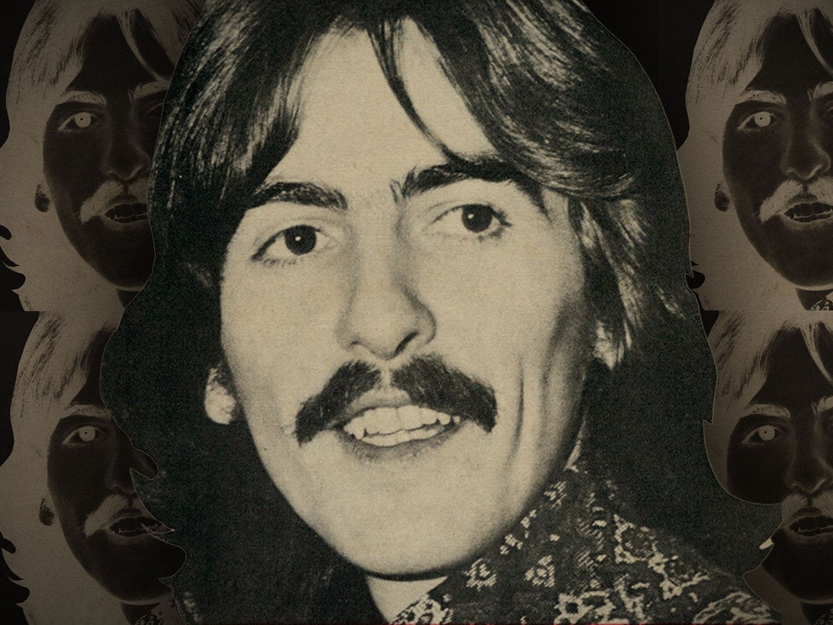 Zpěvák George Harrison nevydržel zahalovat své písně